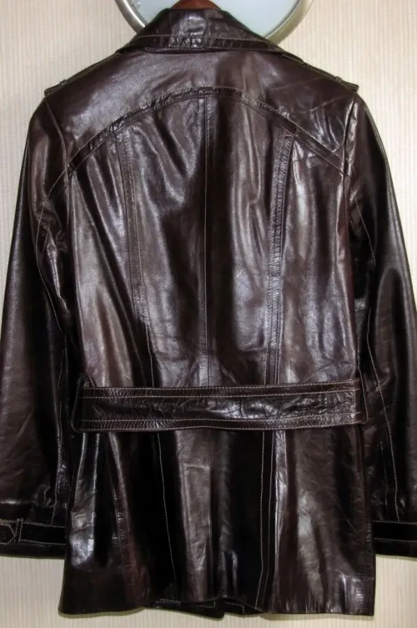 Замечательная кожаная куртка, M/L 2