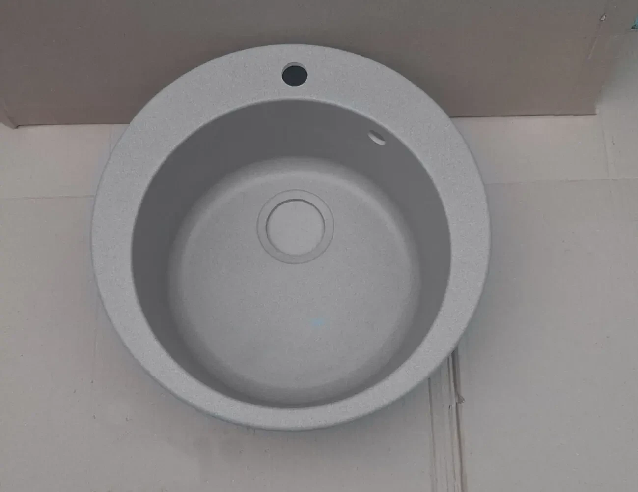 Мойка врезная керамика 510  Ø мм 2