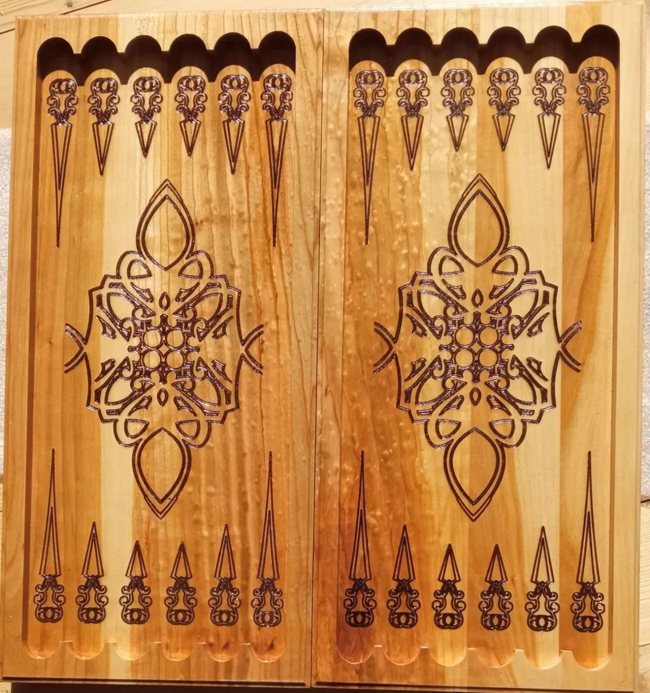 Нарди з дерева скорпіон 50см 3