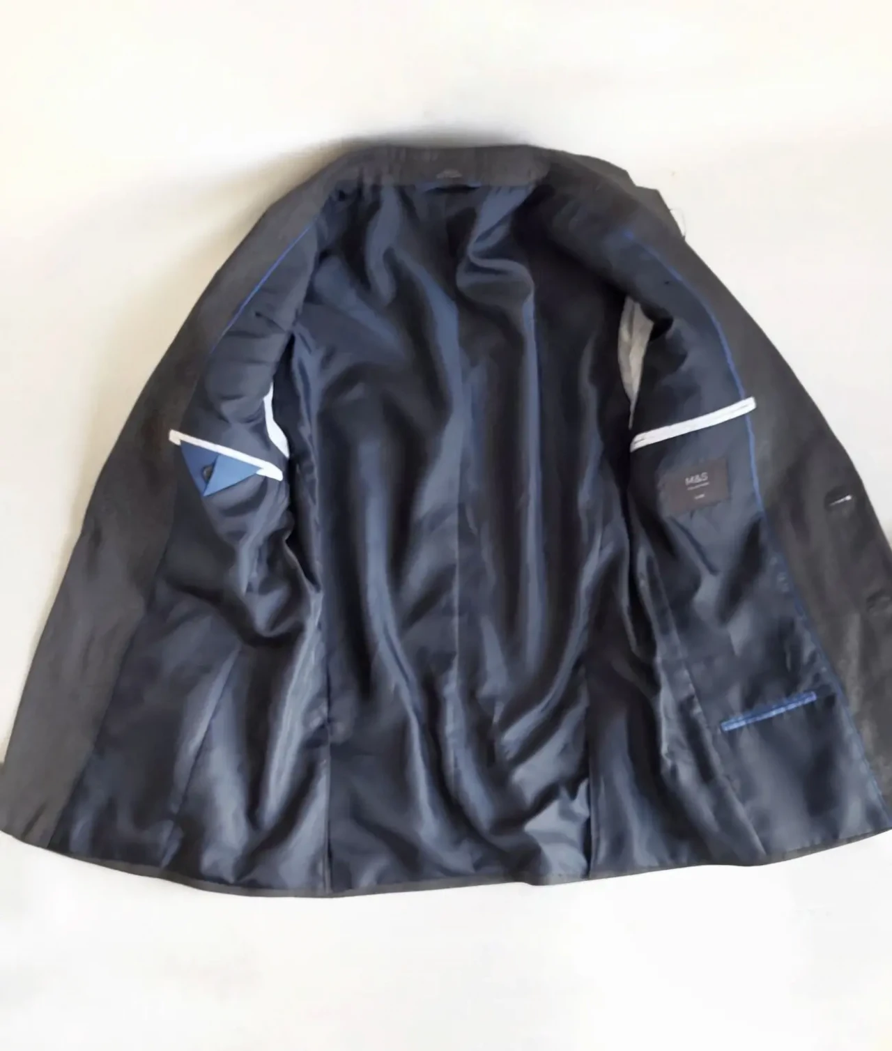 Серый мужской пиджак 9