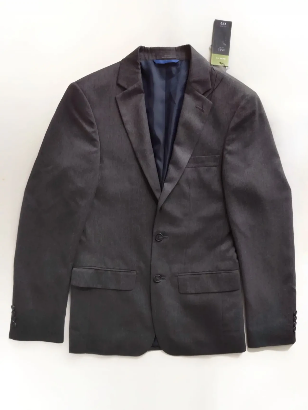 Серый мужской пиджак 7
