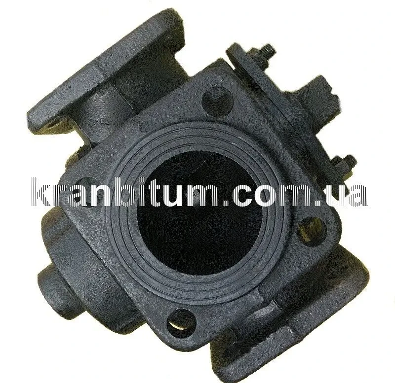 Кран бітумний триходовий, прохідний 3