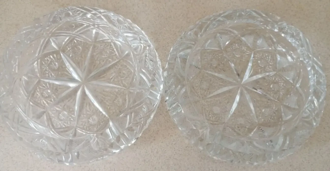 Пепельница хрустальная большая 2