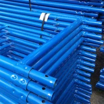 Рамные леса облегченные, комплект 6х3х0.7м с ригелями