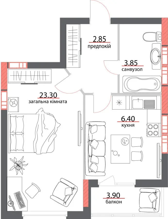 Квартира у новобудові 7