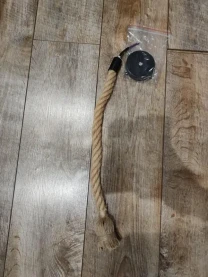 Лампа світильник бра 50см нитка мішковини