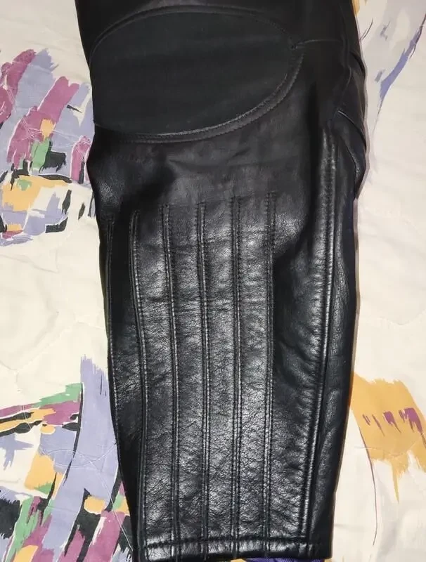 Кожаный, раздельный мотокомбинезон Krawehl 8