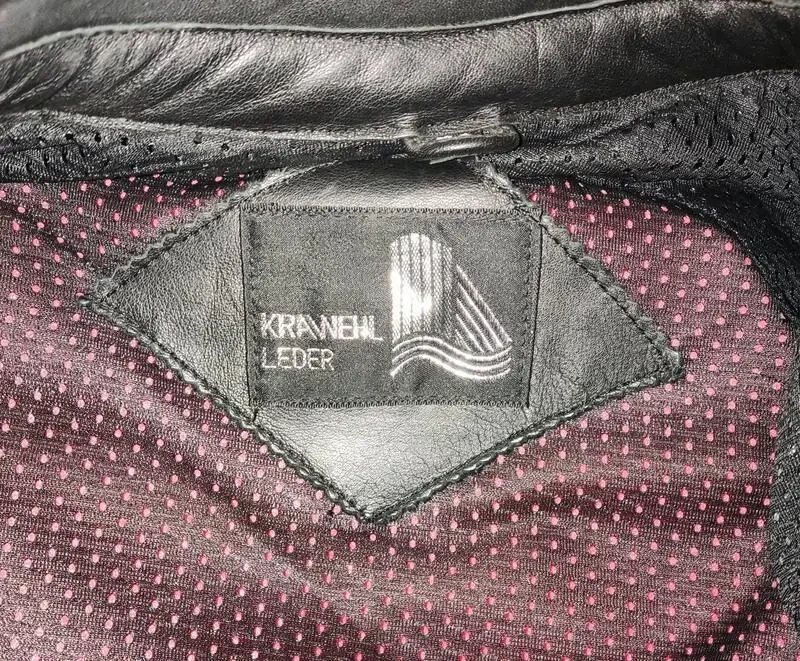 Кожаный, раздельный мотокомбинезон Krawehl 10