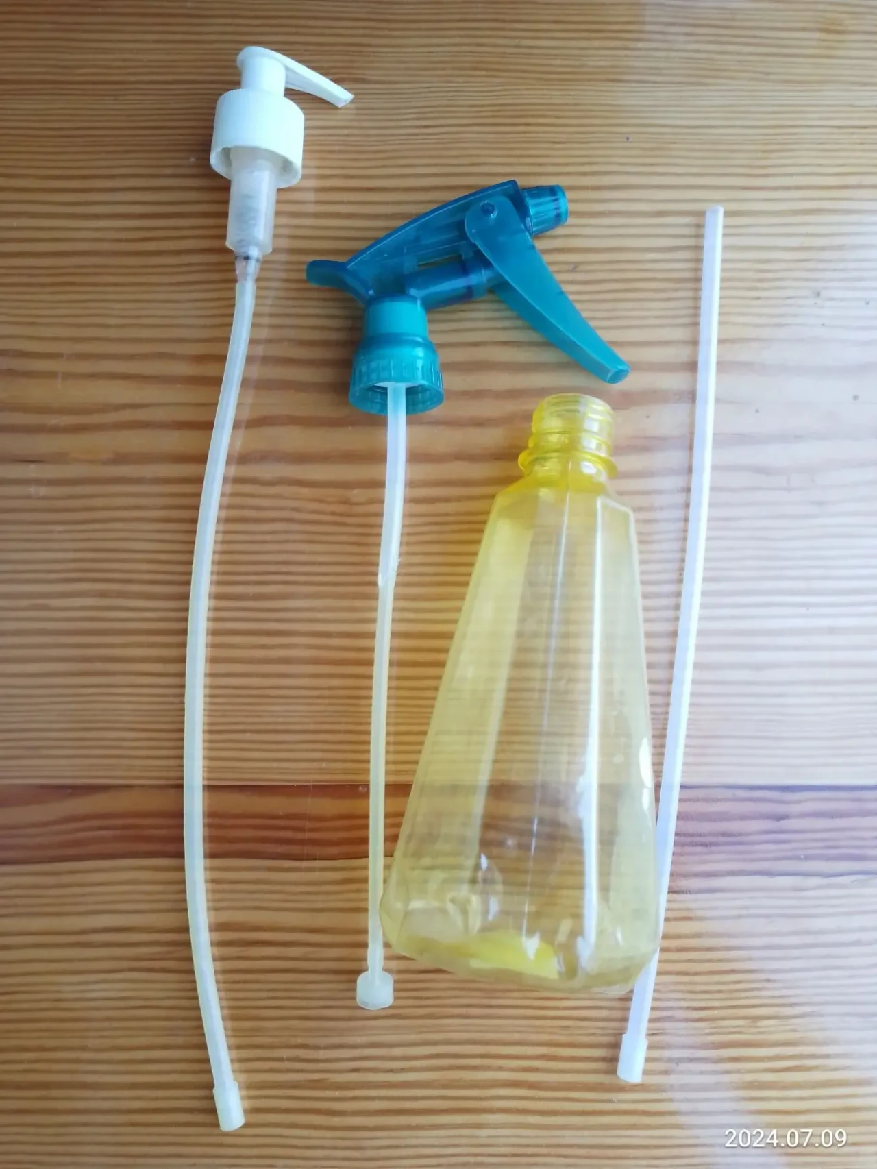 Разбрызгиватель воды с резьбой голова спрей и трубка с регулировкой