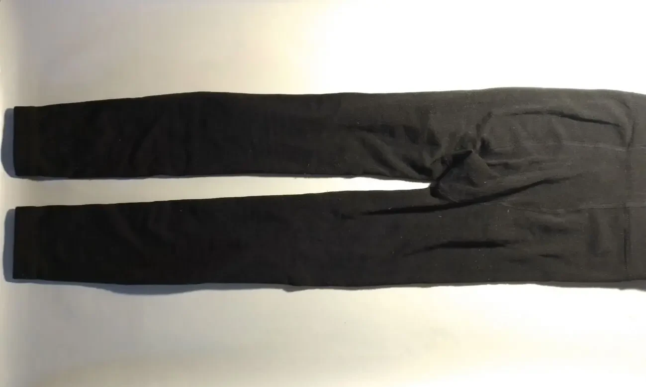 Термолосины с м черные турецкие новые гладкие термо лосины 3