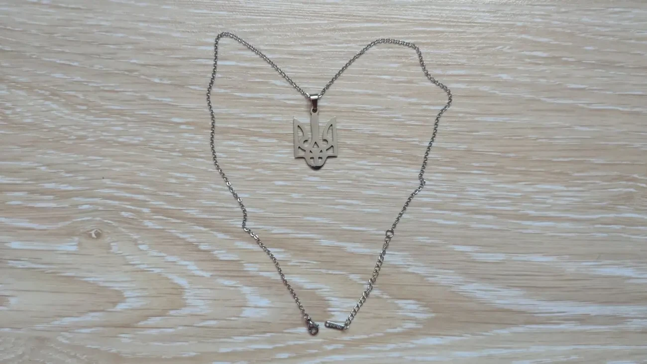 Кулон Герб Украины цепочка, подвеска 5