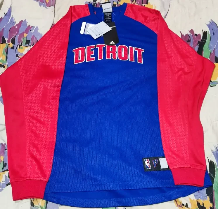 Баскетбольная футболка, джерси Adidas NBA Detroit Pistons