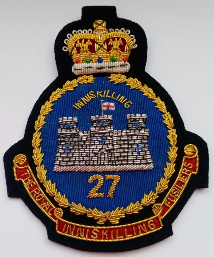 Патч, нашивка у стилі мілітарі The Royal Innis Killing Fusiliers