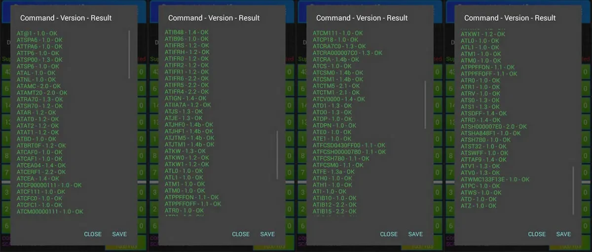 ELM327 OBD2 автосканер, сканер, бортовой компьютер 9