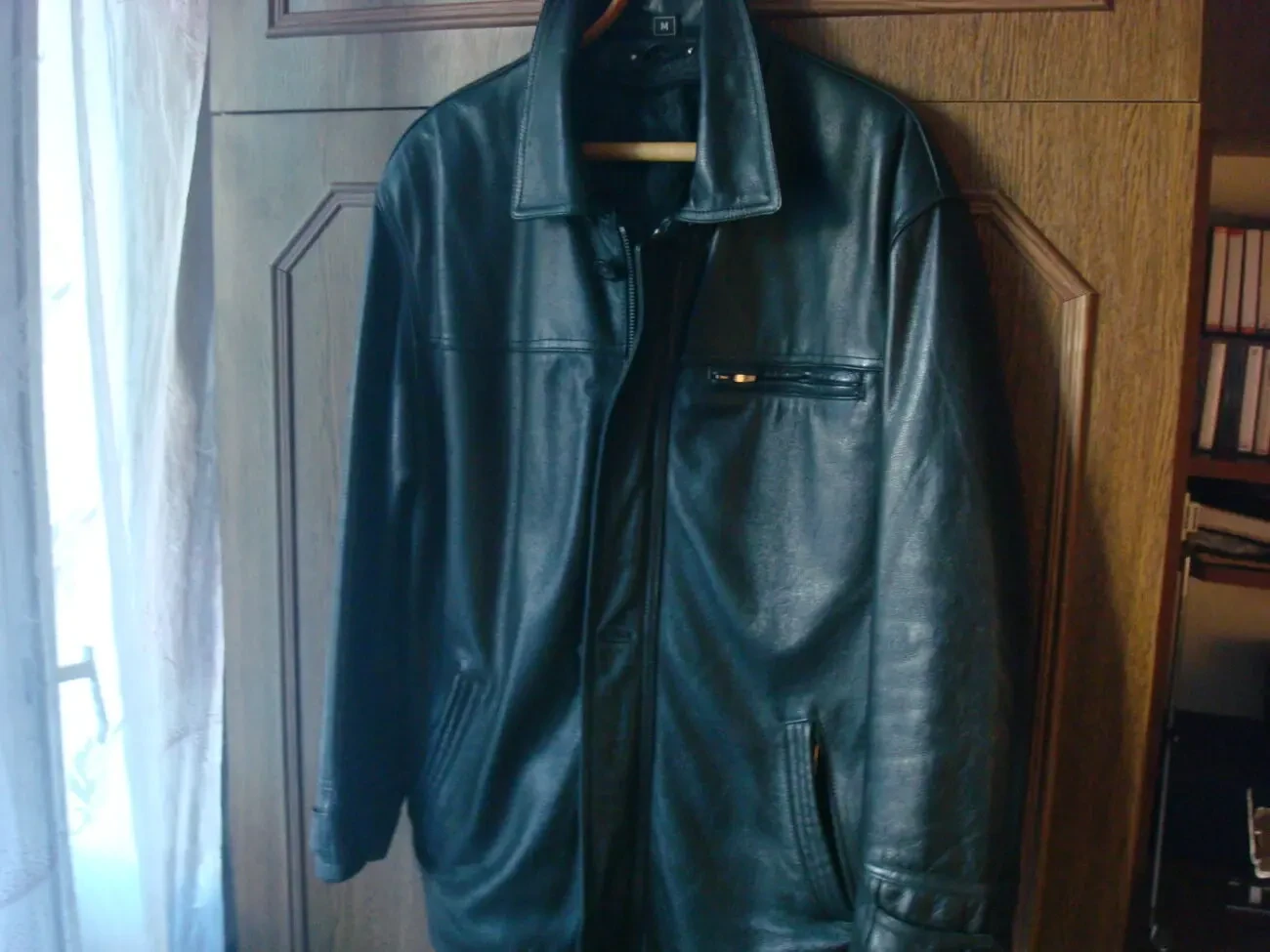 Куртка кожаная