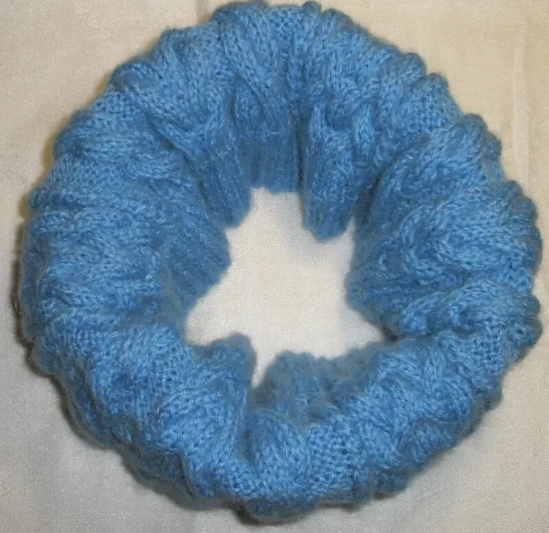 Шарф (снуд) та рукавиці (комплект). Handmade 4