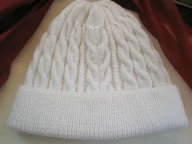 Комплект Шапочка и Варежки  (Ручная работа) 2