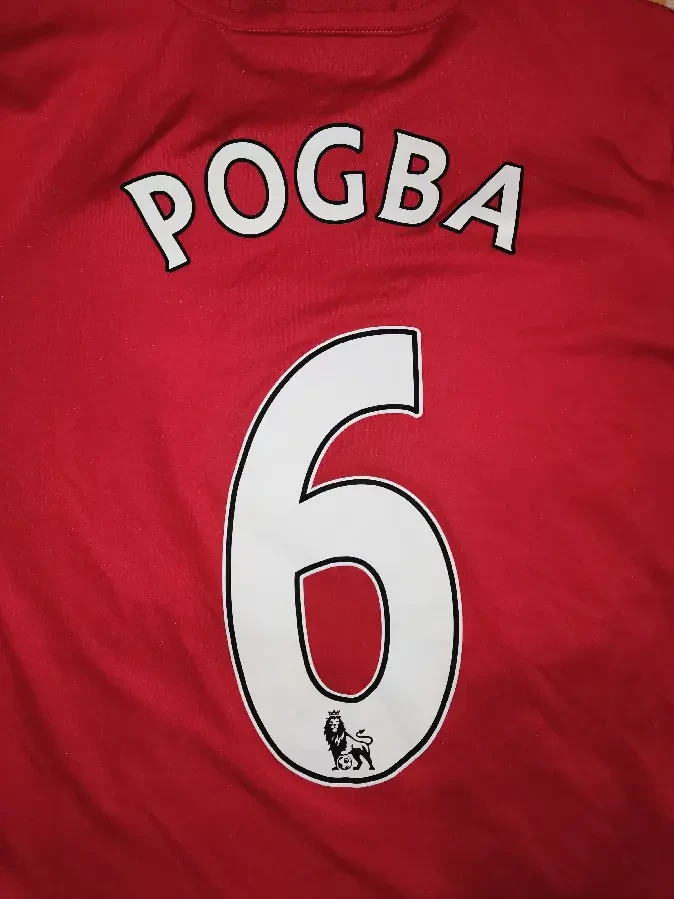 Подростковая футболка Adidas FC Manchester United, Pogba 4