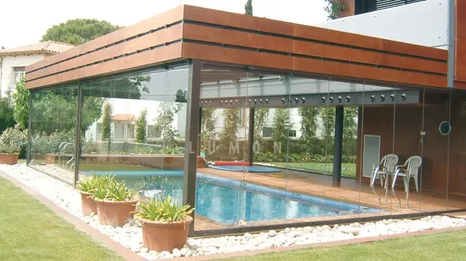 Безрамне скління тераса 3