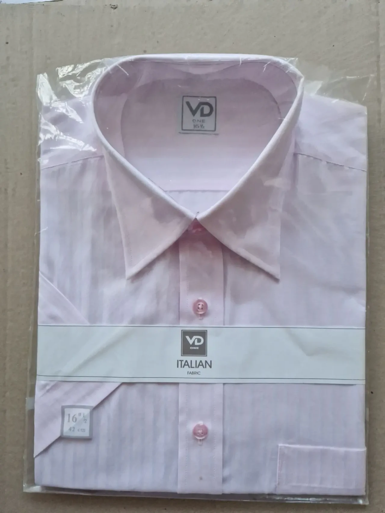 Сорочка чоловіча з коротким рукавом