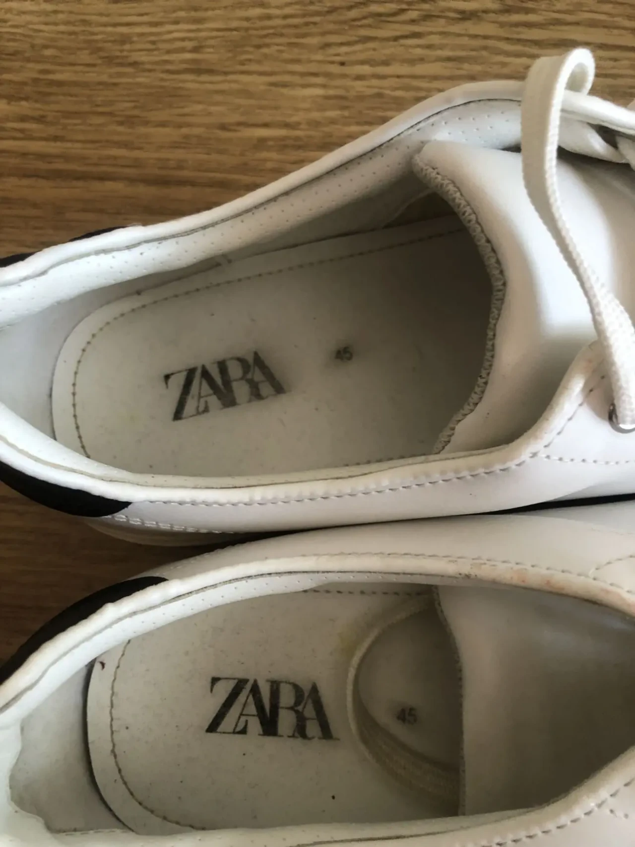 Кеды базовые Zara 45 белый 5