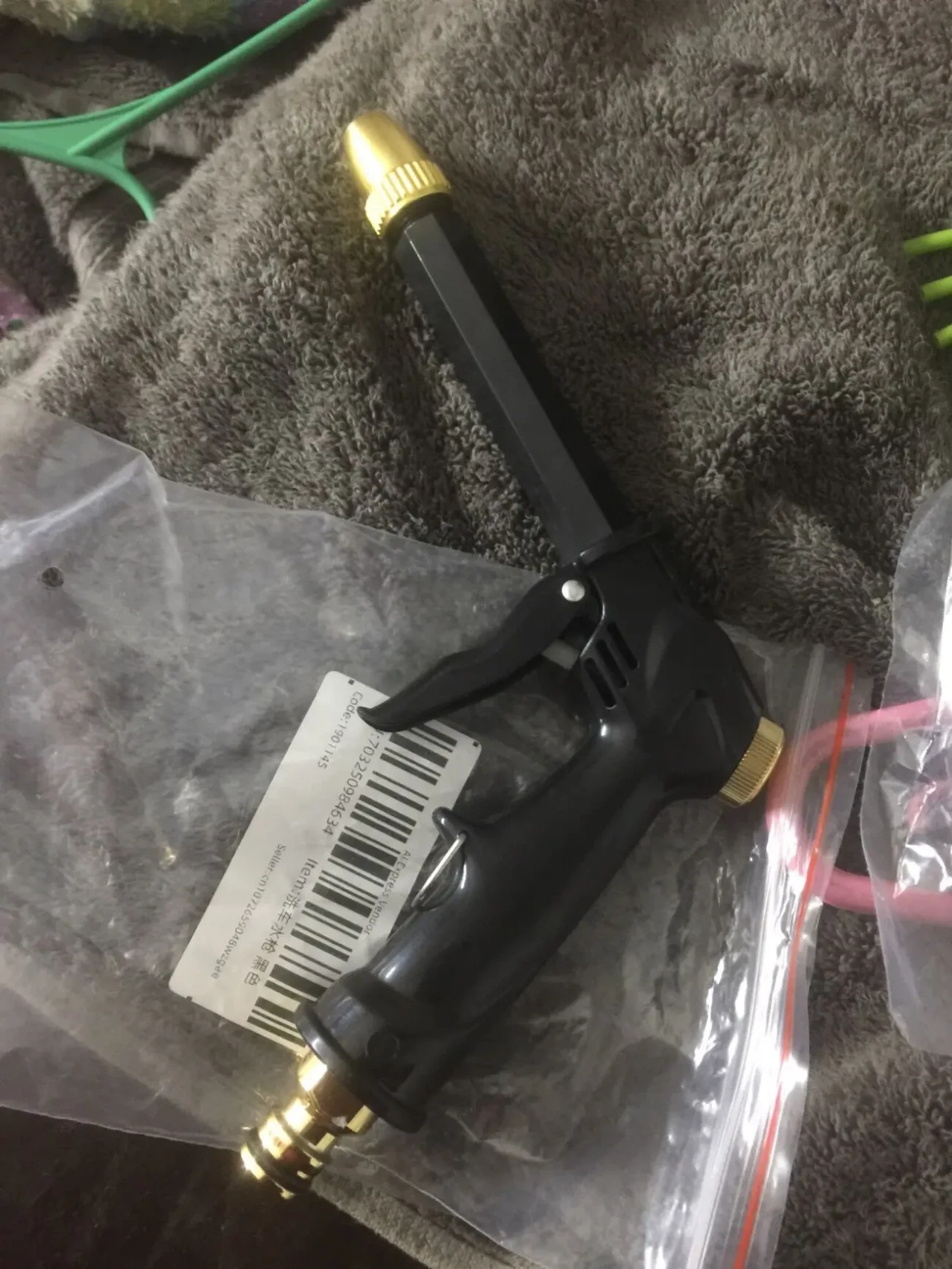 Водяной пистолет высокого давления для мойки авто, полива, орошения 3