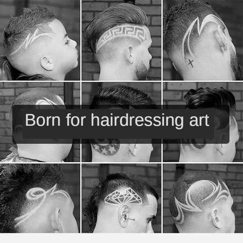 Машинка для стрижки та окантовок, трімер на акумуляторі 8