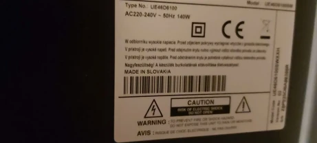 ТЕЛЕВИЗОР SAMSUNG UE46D6100 на запчасти