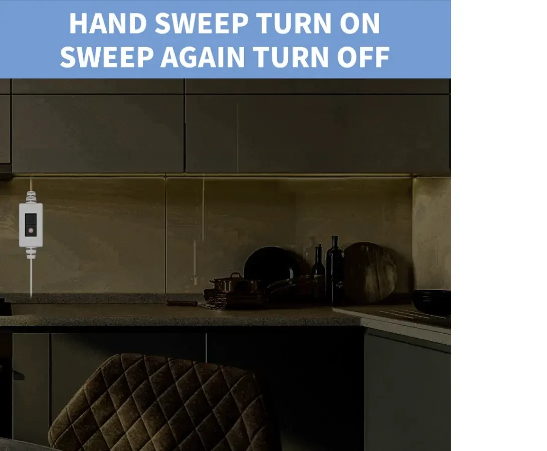 Світлодіодна стрічка з датчиком руху та регулятором яскравості 2 м 3