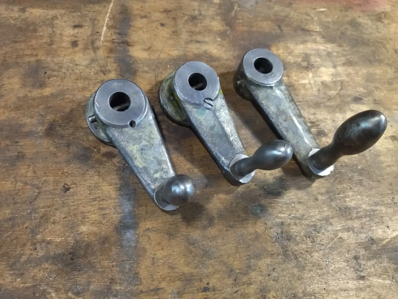 Комплект верстатних ручок перемикання