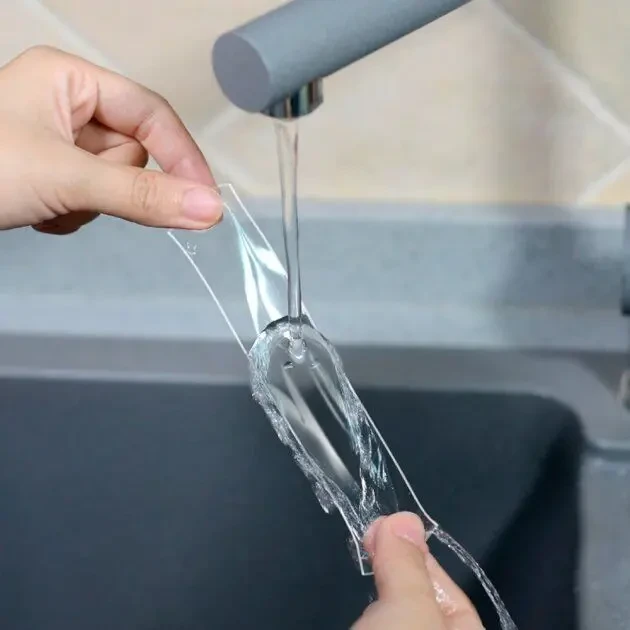 Скотч двухсторонний суперкрепкий универсальный прозрачный 3м х1см х1мм 4