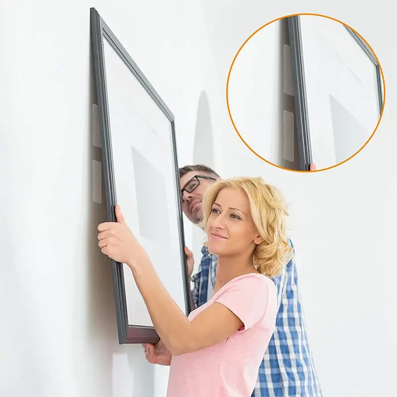 двусторонние клеющиеся полоски,суперкрепкие.наноскотч 1,5см х4,5см 10