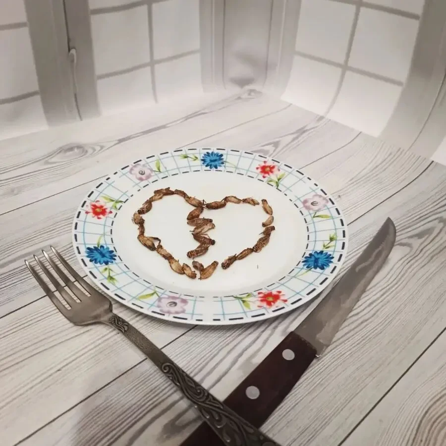 Цвіркуни заморожені 1 см 2