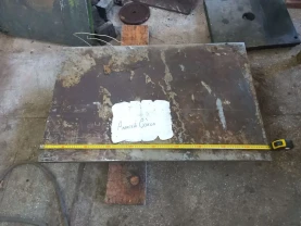 Плита повірочна розмір 1000х620 мм в консерві