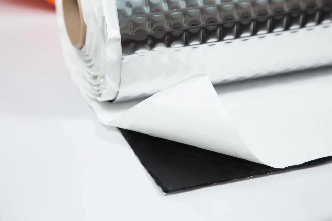 Виброизоляция в рулоне  Шумоизоляция 4