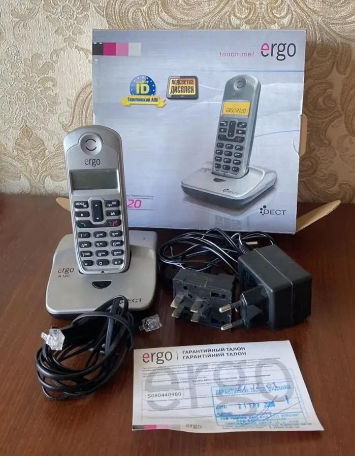 Радиотелефон Ergo A 120 3