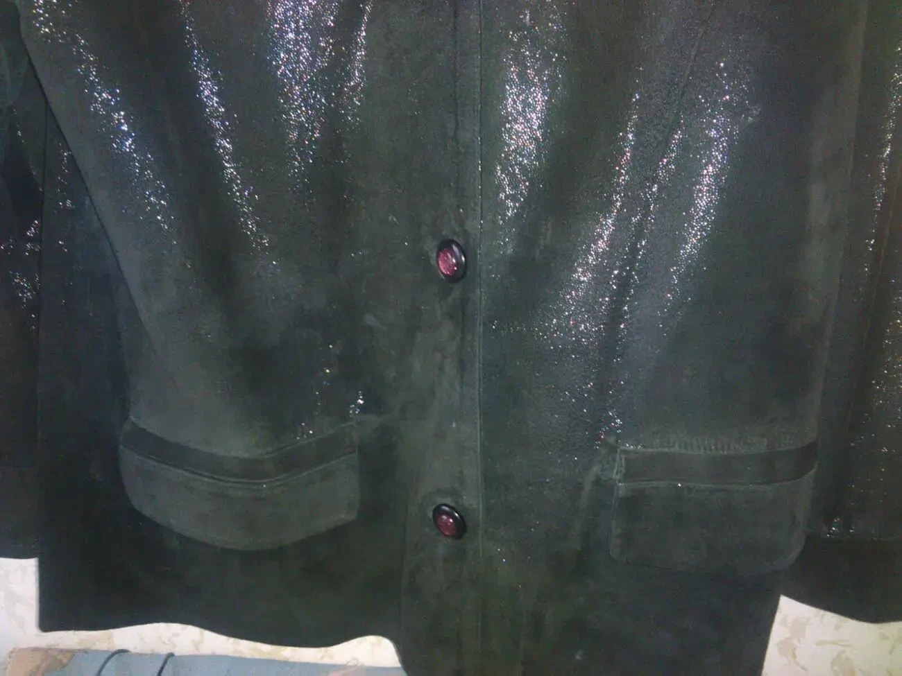 Женская кожаная куртка - производство Турция. 4