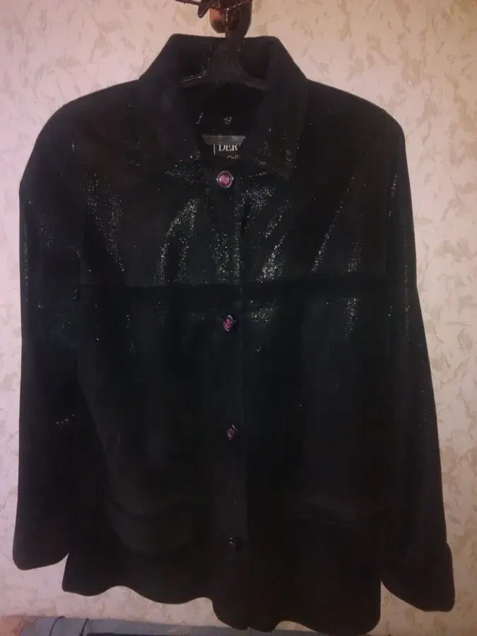 Женская кожаная куртка - производство Турция.