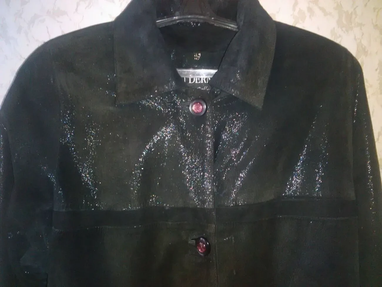 Женская кожаная куртка - производство Турция. 3