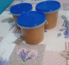 Мед різнотрав'я з малиною