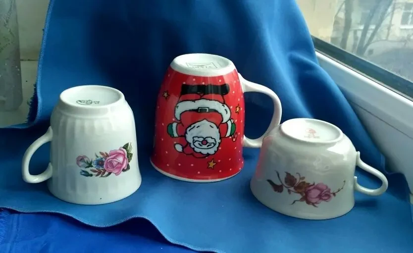 Детям Чашка кружка новая объем 300 мл, 2 шт 9