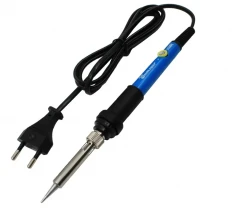 Паяльник с керамическим нагревателем, сменным жалом,регулятором темп
