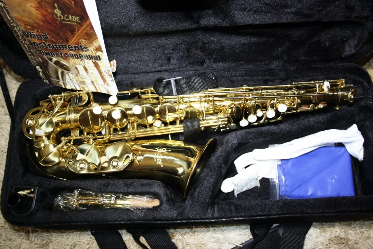 Нові Саксофони Альт Сопрано Тенор Slade Designed Usa труба та інші.
