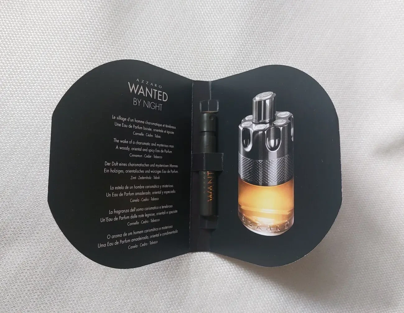 Мужская парфюмированная вода ПРОБНИК Azzaro Wanted By Night 4