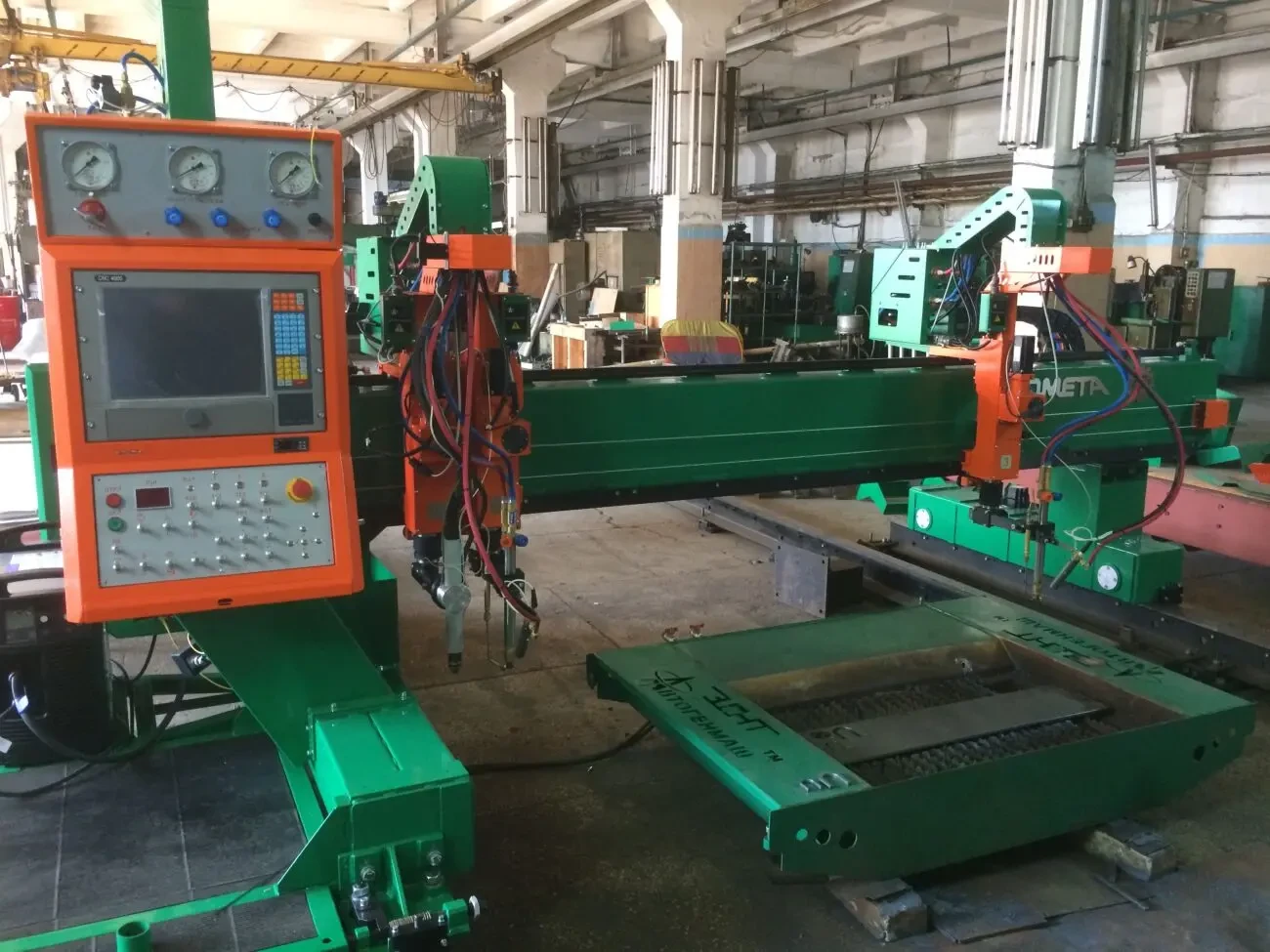 Машина газокисневої різки с ЧПК Комета 5