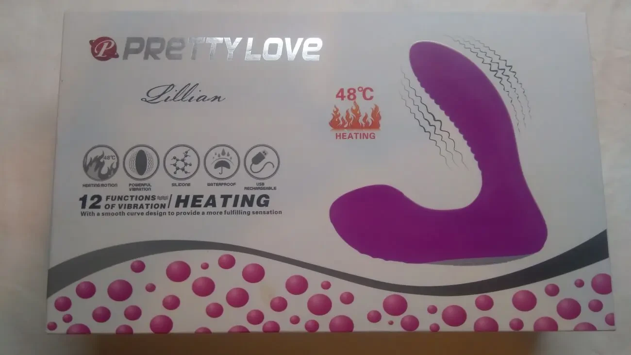 Новый  вибромассажёр, вибратор Pretty Love Lillian для мужчин и женщин 3