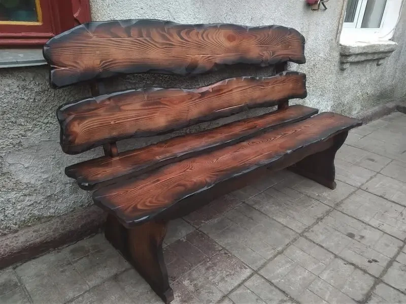 Комплект мебели для бани  7 ( для бани, под старину, стол и лавки 9