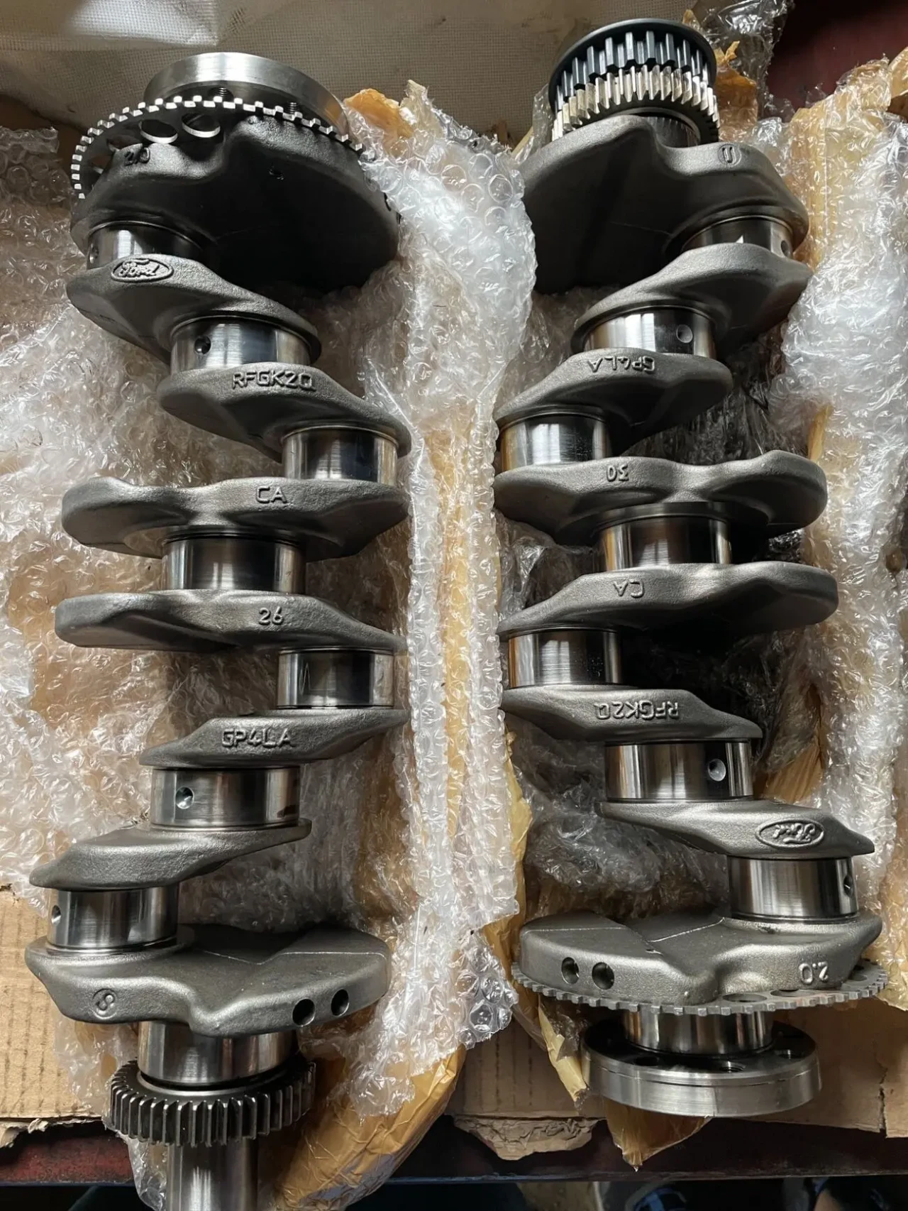 Коленвал. Gk2q-6300-CC.Форд транзит. Gk2q-6303-CB. Евро 6 5