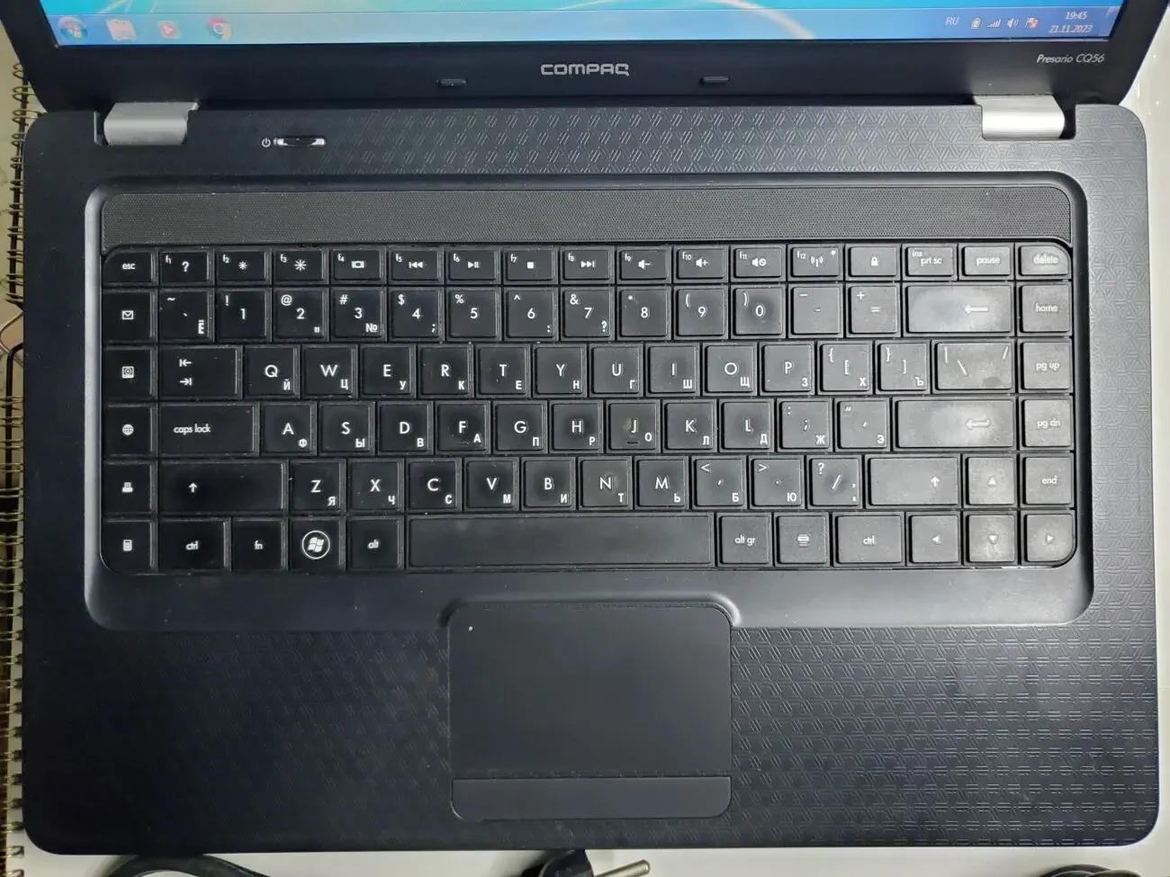 Ноутбук HP Presario CQ56 -170SR 15.6 intel 900 2.20GHz 2Gb 250Gb 4