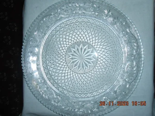 Блюдо з натрій-кальций-силікатного скла 2